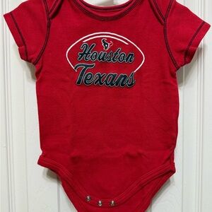 NFL Houston Texans Red Infant Bodysuit